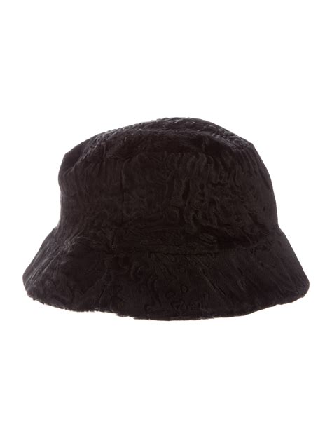 furry prada bucket hat|prada canvas hats.